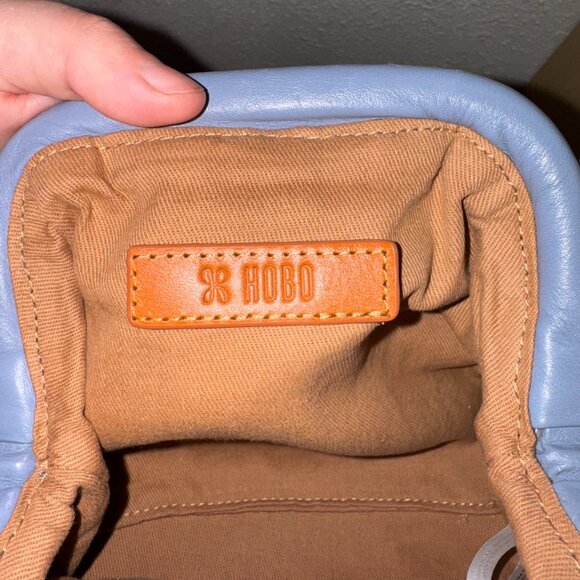 HOBO Small Adalyn Frame Crossbody - Provence/Blue - Picture 9 of 10